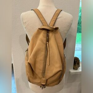 Rebecca Minkoff Tan Leather Backpack purse